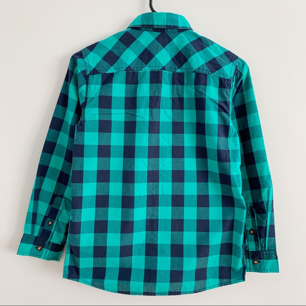 Checkered Button Down - Picture 2 of 3